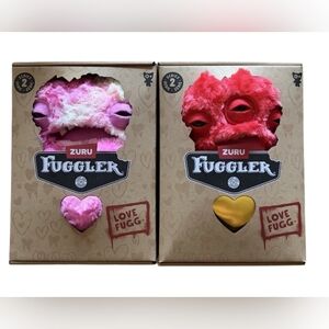 Valentine's Day Set of 2 Fuggler Love Fugg Monsters NEW (READ DESCRIPTION)